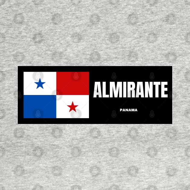 Almirante City with Panama Flag by aybe7elf